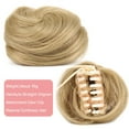 thumbnail image 4 of Space Buns Hair Pieces 1 Pcs Mini Claw Clip in Synthetic Donut Chignon Hair Extentions, 4 of 7