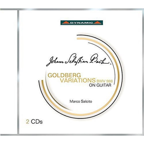 Bach / Salcito - Goldberg Variations for Guitar - Music & Performance - CD