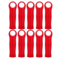 thumbnail image 2 of Masteelf Mop Handle End Cap Replacement Grips for Mop Handles Tube Tail Made of Plastic Red Color 10 Pieces, 2 of 11