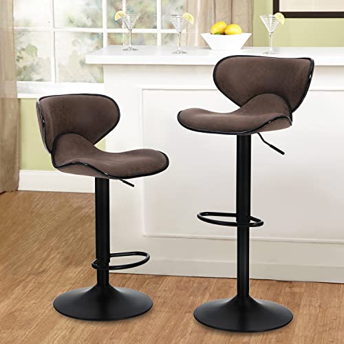 kitchen counter swivel chairs with backs