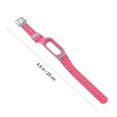 thumbnail image 2 of WHAMVOX Pink Silicone Watch Band Durable Replacement Strap for Decoration Fits Most Wrists 4/3 Compatible, 2 of 8