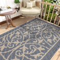 thumbnail image 1 of HTOOQ Tapis d'Intérieur pour Tapis de Sol d'Entrée Tapis d'Entrée de Porte Entrée de Tapis Non Lavable, 19.5 "x31.5", Gris, 1 of 8