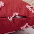 thumbnail image 2 of Set Of 2 Decorative Throw Pillow Covers Rhombic Jacquard Pillowcase Soft Square Cushion Case For Summer Couch Sofa Bed Bedroom Living Room, 18x18 Inch, 2 of 4