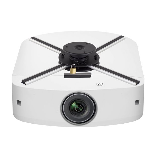 MountIt! Ceiling Projector Mount with Security Lock AntiTheft