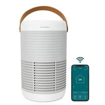 Open Box Homedics Wi-Fi Enabled Smart Air Purifier, 1005 Sq. Ft of Coverage/Hour. True HEPA Filtration, Activated Carbon Filter, Pre-filter, Reduces Bacteria, Virus, Mold, Odors, Medium Rooms, AP-T100GY-WMT