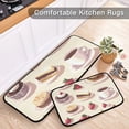 thumbnail image 5 of Pixel Cakes Strawberry Kitchen Mats Non Slip Standing Desk Mat Runner Rug Washable Kitchen Rugs for Floor 2PCS, 5 of 7