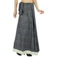 thumbnail image 3 of Robe Simple Couche Coton Imprimé Phagun Jupe Taille Longue Sarong Sari, 3 of 3