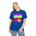 thumbnail image 2 of Unity LGBT Love Live Be Happy Love Print LGBT Equality Plus Size Tops for Women, 2 of 8