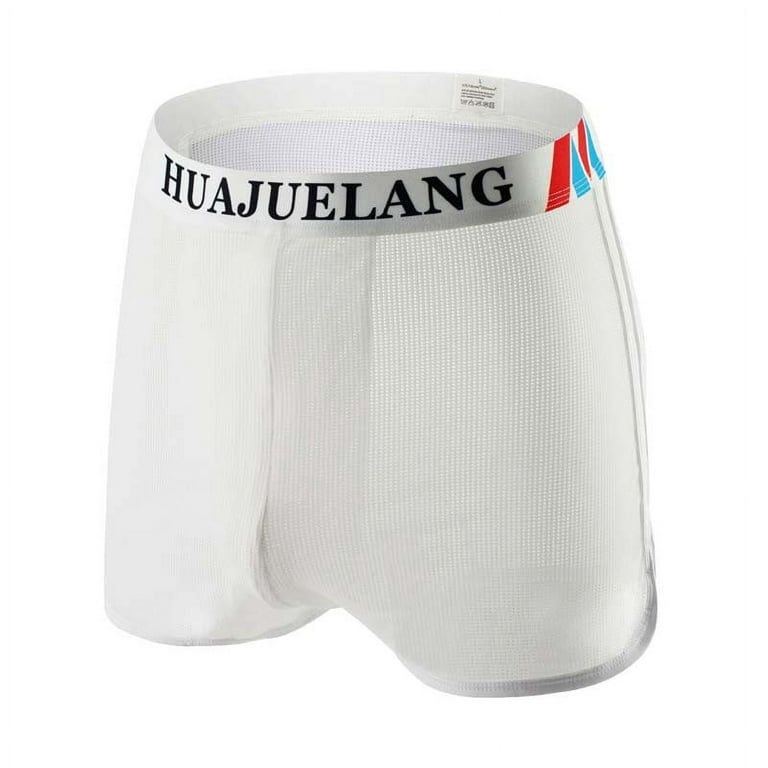 Kayannuo Underwear For Men Christmas Clearance Men's Boxer Three Points  Shorts Mesh Sexy Breathable Panties 