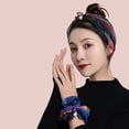 thumbnail image 4 of Neck Scarf Lightweight Soft Versatile Loop Scarf Head Wrap Scarf for Women Lady, 4 of 10