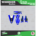 thumbnail image 4 of Kalair GFX Graphics Kit for Kawasaki KX250 POLISPORT RESTYLE (2003-2008) Warrior Series, 4 of 5