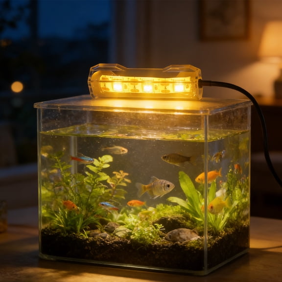 EcoNest Small Aquarium Led Light Aquarium Lights For Tank Multicolor Led Tank Light Aquarium Lights For Tank For Freshwater Aquarium