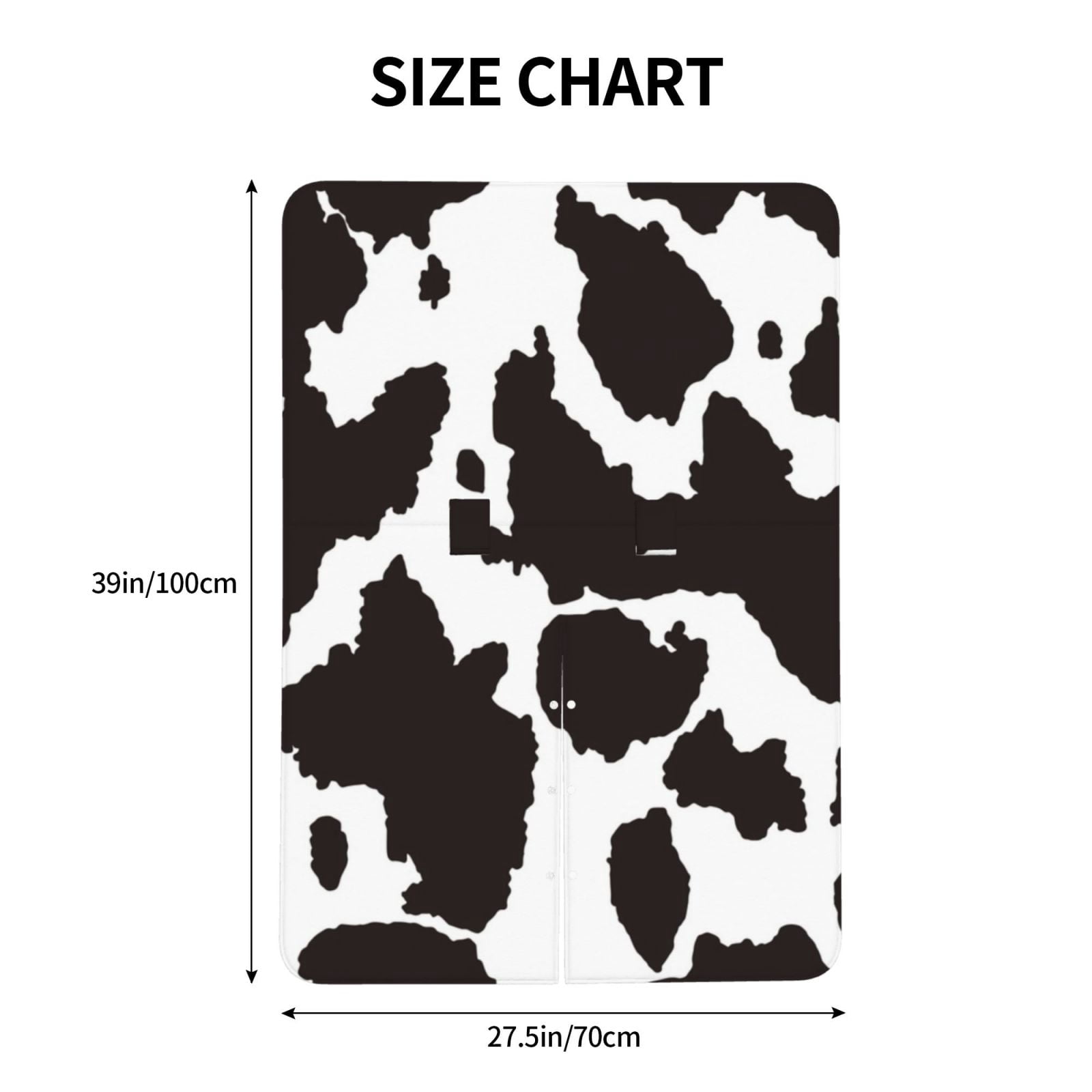 Car Seat Cover Baby - Cow Skin 2 Breathable Infant Car Seat Cover for Baby Carseat, Lightweight Comfort Baby Essentials Must Haves Newborn Stuff for Girl Boy