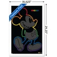 thumbnail image 3 of Disney Mickey Mouse - Rainbow Outline Wall Poster, 14.725" x 22.375" Framed, 3 of 6