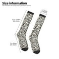 thumbnail image 2 of Naloa Heart Leopard Thigh High Socks Extra Long Stretchy Sock Women Over Knee High Opaque Stocking Daily Wear, 2 of 6