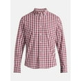 thumbnail image 5 of George Men's Poplin Shirt with Long Sleeves, Sizes S-3XL, 5 of 5