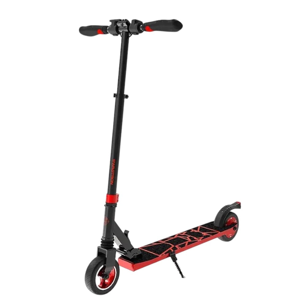 Open Box Swagtron Swagger 8 Folding Electric Scooter for Kids, Teens \u0026 Young Adults