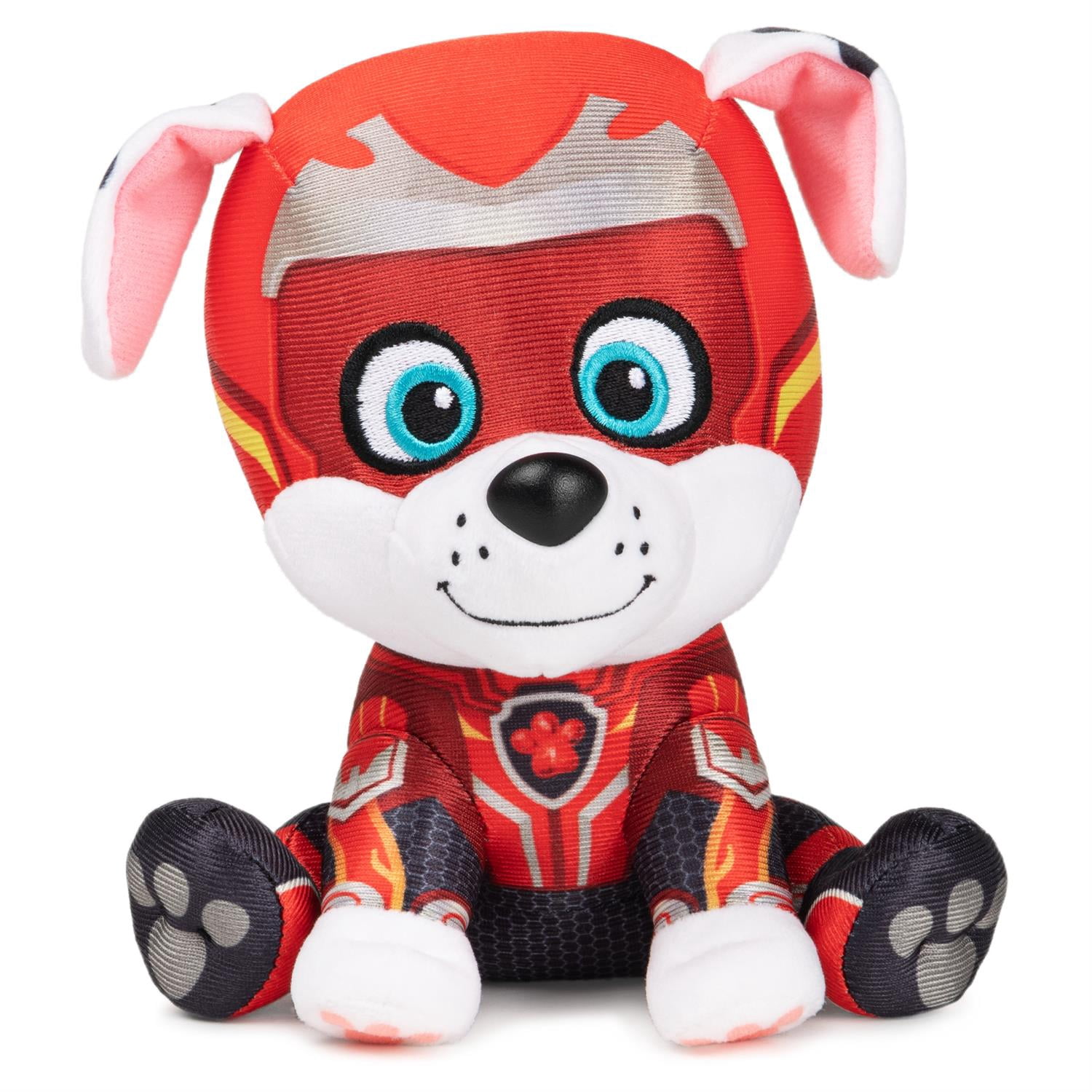 Paw Patrol Plush Bundle of 2, 6 inch Marshall and Mighty Movie Marshall