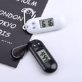 thumbnail image 2 of Soumake Electronic Clock Silent Lcd Digital Display Portable Student Exam Study Desktop Clock Keychain For Library Practical, 2 of 5