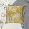 thumbnail image 2 of JEUXUS  Palm Tree Couch Pillow Covers, Vintage Decoration Cushion Cover 18x18 Inch Square Pillowcase for Sofa, 2 of 5