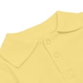 thumbnail image 2 of UQJfacai Infant Girls Bodysuit Baby Girl Collared Short Sleeve Casual Romper Toddler Solid Jumpsuit Summer Clothes 0-24 Years, 2 of 5