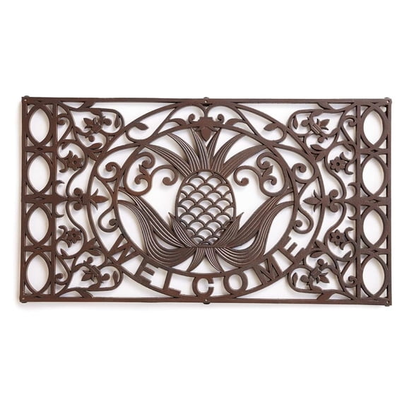 Cast Iron Pineapple Doormat