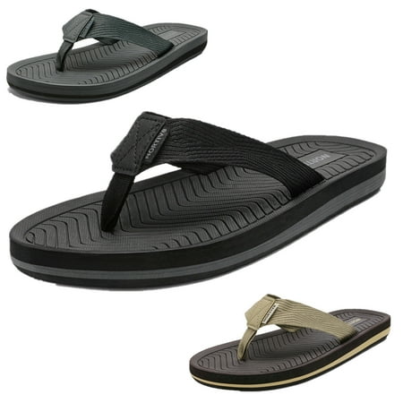 

NORTIV 8 Mens Thong Flip Flops Comfort LightWeight Summer Beach Slippers