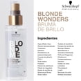 thumbnail image 4 of BlondMe Schwarzkopf Professional BLOND ME - Blonde Wonders Bruma de Brillo 150 ml, Fórmula Innovadora, para Brillo Deslumbrante, Todo Tipo de Cabello, Tecnología 3D Bond Creation, 4 of 6