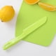 thumbnail image 5 of Cuchillo para lechuga para evitar que se dore, cuchillo de cocina dentado de plástico para verduras, ensaladas, frutas, pan o pasteles,Green, 5 of 5