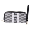 thumbnail image 6 of Michael Kors Women's Jet Set Travel Large Continental Jacquard Wallet MK Black Multi, 6 of 7