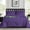 Purple, variant on DNG Creations Purple Colour 1 Piece Comforter With Point Botton All-Season 550 GSM 100% Egyptian Cotton, 800 Threads Count - Oversized Queen - Size
