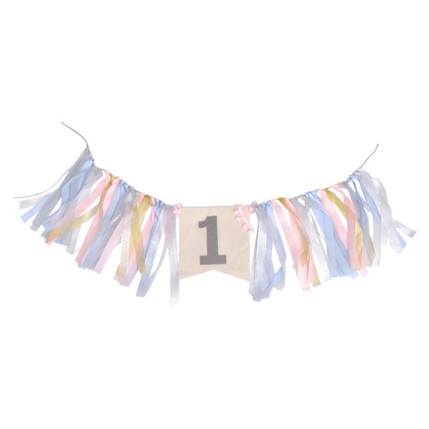 KAKOWELY 1 banderín decorativo para fiesta de cumpleaños de bebé.