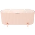 thumbnail image 1 of Shisuyan Porte-Coton Rond Rose 1Ensemble 8.4X3.4X3.6In, 1 of 8