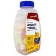 thumbnail image 3 of 3 Pack - Leader Extra Strength Antacid Chewable Tablets, Fast Relief of Heartburn and Acid Indigestion Reflux, Tropical Fruit, 96 Count, 3 of 6