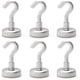 thumbnail image 1 of Paquete de 6, ganchos magnéticos para refrigerador, accesorios para cruceros, súper imanes de 50 libras con tierras raras de neodimio para colgar, 1 of 5
