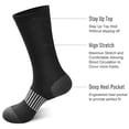 thumbnail image 3 of Basketball Socks Men's Outdoor Sports Boat Socks Cushion Thick Sports Long Compression Socks, 3 of 7