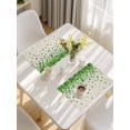 thumbnail image 5 of St. Patrick's Day Placemats Set of 4, Spring Lucky Shamrocks Leaves Retro Country Placemats for Dining Table, Place Mats for Kitchen Tabletop, Waterproof Wipeable Dining Table Mats Set, 5 of 9