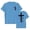 Light Blue, variant on Uoobin Boys Christian Graphic Tees God Jesus Shirts for Kids Cross Faith Bible Verse Inspirational Religious Cotton T Shirt
