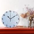 thumbnail image 2 of Dreamtimes Light Blue Wall Clock,Silent Non Ticking 10 Inch Battery Operated Round Wall Clocks for Kitchen,Home,Bedrooms,Office Decor, 2 of 6