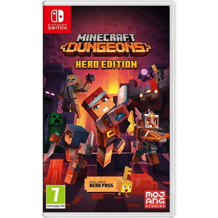 Refurbished Mojang Studios Minecraft Dungeons: Hero Edition, Nintendo Switch