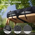 thumbnail image 5 of Slsy 25 inch Cooling Fan Stadium Seats for Bleachers with Back Support and Wide Cushion, 6 Reclining Positions Portable Breeze Seat for Sports Events Camping, 5 of 9