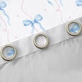 thumbnail image 4 of Castle Fairy Cute Princess Bowknot Curtains Pack of 2 (42x84 Each),Bow Curtains Blackout, 4 of 6