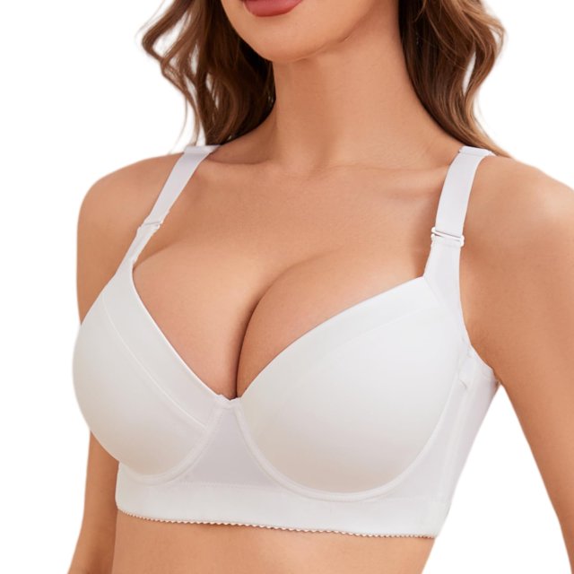 Camiseta Bra Pormist Push Up Back Lightly blanca 34B