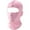 Pink, variant on Face Balaclava Ski Mask Cover UV Protection Full Face Cover for Women Men Outdoor Sports