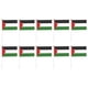 thumbnail image 1 of Hand waving flag printed with double-sided pattern on the flagpole Printed flag Small size holding flag, 1 of 5