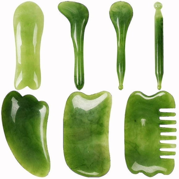 7 Pieces Gua Sha Massager, Massager Gua Sha Massager, Suitable For Face, Neck, , Body, Legs, Back