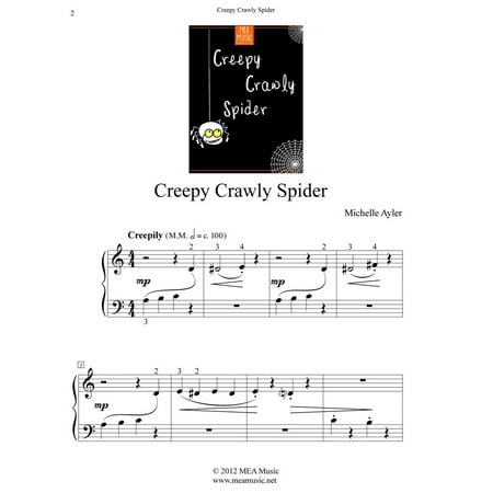 Creepy Crawly Spider - eBook