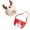 Green, variant on CuiLiyq Christmas Costume for Small Dogs 2 PCS, Hat and Bib Set Pet Winter Warm Clothes, for Dog Cats Santa Cap Xmas Gift for Dogs