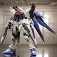 thumbnail image 5 of Gundam model Hobby Strike Freedom Gundam Seed Destiny Mobile Suit Model Kit (1/100 Scale)（Free Assault）Transforming Mech Handheld Assembly Large Class Robot, 5 of 5