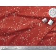 thumbnail image 2 of Soimoi polyester Crepe Fabric Branches,Leaves & Bird Printed Fabric 1 Yard 52 Inch Wide, 2 of 3